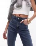Джинсы Topshop Jamie темно-синего цвета - фото 3