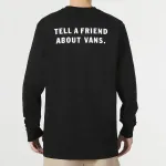 Футболка dimensions long sleeve t-shirt 'black' Vans, черный - фото 3