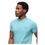 Поло Superdry Classic Pique, синий - фото