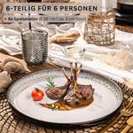 Ужинная тарелка Sänger, 17 см, черный - фото