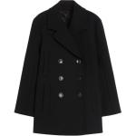 Двубортный блейзер MaxMara, черный - фото