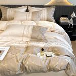 LUOLAI HOME Комплект постельного белья, 1,5 м, 4 предмета - фото 5