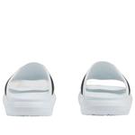 Сандалии Gucci Web Slide Sandal 'White Green Red' - фото 4