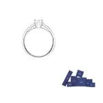 Swarovski Родированное кольцо Women's White Silver - фото