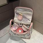 Sanrio Косметичка hello kitty canvas handheld regular women's pink - фото 6