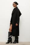 Шерстяное пальто Answear.Lab, черный - фото 6