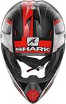 Реплика шлема для мотокросса Varial Tixier Shark, черный красный - фото 2