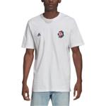 Футбольная майка мужская Adidas, белый - фото 3