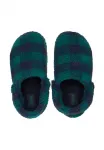 Классические клетчатые домашние тапочки Crocs, Hosta Navy - фото 3