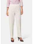 Тканевые брюки GOLDNER, цвет cremeweiß - фото