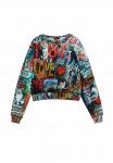 Толстовка Desigual GRAFFITI, Black - фото 6