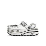 Crocs Сабо Hiker Clog унисекс белые - фото