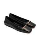 Кожаная балетка лена Michael Kors, черный - фото 3