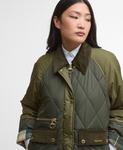 Стеганая куртка Barbour Martha, Olive/Dark Moss/Ancient Tartan - фото 4