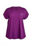 Футболка Zizzi Basic T-shirt, Charisma/Purple - фото 4