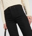 Джинсы celia с завышенной талией Nili Lotan, черный - фото 4