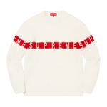 Свитер Supreme Inside Out Logo Sweater, White - фото