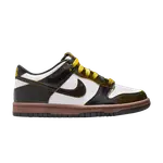 Кроссовки Nike Dunk Low SE GS, Panda-Monium Pack - Fauna Brown - фото