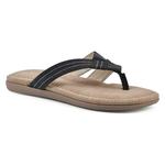 Шлепанцы-вьетнамки Cliffs by White Mountain, black nubuck - фото