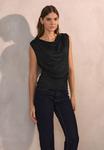 Топ Next REGULAR FIT-DRAPED SLEEVELESS SPARKLE, Navy/Blue - фото 2