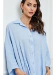 Блуза La Compagnie Du Lin, голубой - фото 4
