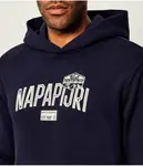 Толстовка b-funes h Regular fit Napapijri, синий - фото 4