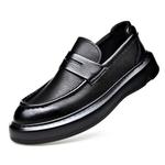 Повседневные туфли мужские черные LUOMAIKE - фото 2