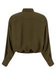 Рубашка с пластронами Nude, зеленый - фото 2