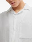 Льняная рубашка HUGO, белый - фото 6