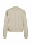 Толстовка VILA Zip-up sweatshirt, Silver Lining/Beige - фото 7