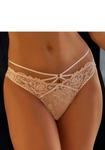 Стринги LASCANA Thong, бежевый - фото 2