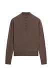 Джемпер Massimo Dutti Jumper, Dark Brown - фото 6