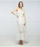 Платье Patrizia Pepe, белый - фото 3