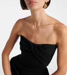 Платье миди с драпировкой Magda Butrym, Black - фото 4