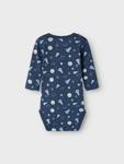 Комбинезон/боди NAME IT Dark Space, темно-синий/светло-синий - фото 2