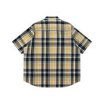 Фланелевая рубашка в клетку от A Bathing APE Aape, синий - фото 3