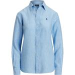 Полосатая рубашка Polo Ralph Lauren, синий - фото