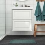 Коврик для ванной IKEA FJÄLLKATTFOT, 40x60 см, бирюзовый - фото 2