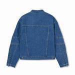 Nerdy Джинсовая куртка унисекс синяя, Blue - фото 3