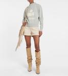 Джинсовые шорты Sintio Marant Etoile, экрю - фото 2