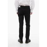 Брюки LEADER из смеси шерсти с 4 карманами Corneliani, Black - фото 2