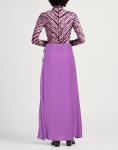 Юбка макси Alysi, лиловый - фото 3
