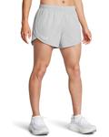 Шорты Under Armour Fly By Heathered Shorts, цвет Mod Gray Medium Heather/Mod Gray/Reflective - фото