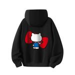 Худи Hello Kitty унисекс Sanrio, хаки - фото 3