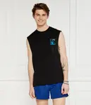 Майка Regular fit Karl Lagerfeld, черный - фото 3