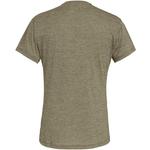 Shirt puez melange dry ms/s tee Salewa, зеленый - фото 2