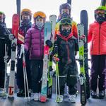 Head Горные лыжи, двухскатная доска для юношей и детей, для начинающих мужчин и женщин-вездеход Supershape Team 203 + крепления, 127 см - фото 4