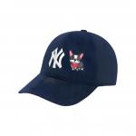 Хлопковая бейсболка унисекс MLB, темно-синий - фото