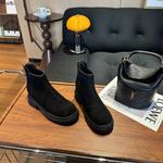 Женские ботинки QING MISS, хаки - фото 3