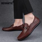 Лоферы мужские коричневый Reivantix - фото 2